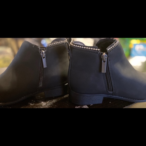 Black Ankle Boots - Picture 2 of 3